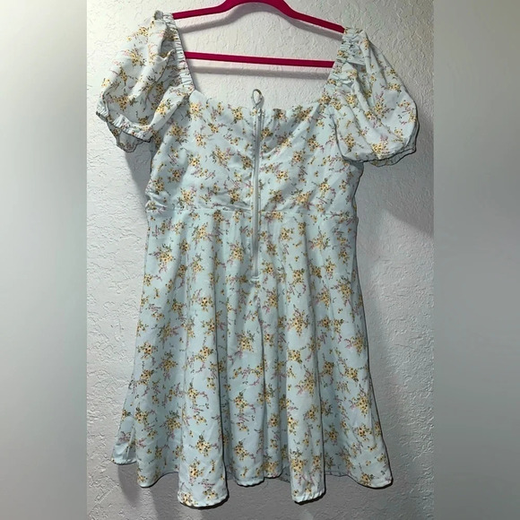 Windsor Budding Romance Floral Chiffon Skater Dress - Picture 6 of 10